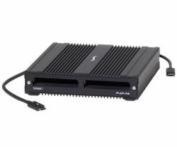 Sonnet SF3 Series - AJA PAK Media Pro lecteur de carte mémoire PCI Express Noir 