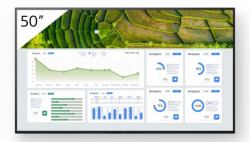 Sony FW-50BZ30L Écran d'affichage dynamique Écran plat de signalisation numérique 127 cm [50"] LCD Wifi 440 cd/m² 4K Ultra HD Noir Android 24/7 