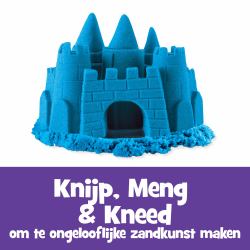Spin Master Kinetic Sand , 907 g de bleu pour mélanger, modeler et créer, à partir de 3 ans 