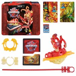 Spin Master Bakugan Baku-tin avec Special Attack Mantid, figurine articulée personnalisable rotative et boîte de rangement pour jouets, jouets pour garçons et filles à partir de 6 ans 
