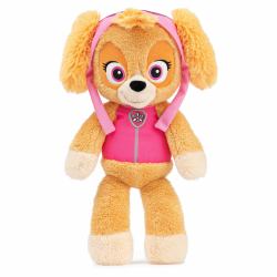 Spin Master PAW Patrol - Pat Patrouille - Gund - Peluche Stella 35 Cm - Peluche Chien - Douce Agréable Lavable - Pat Patrouille Jouet Premier Age - Jouet Bébé 1 An Et + 