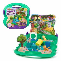 Kinetic Sand Mallette Parc A Chiots 680 G 