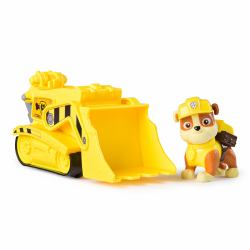 Spin Master PAW Patrol - Pat Patrouille - Véhicule Figurine Ruben - Voiture Figurine À Collectionner - Plastique Recyclé - Pat Patrouille Jouet - Voiture Enfant - Jouet Enfant 3 Ans Et + 