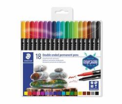 Staedtler 3187 marqueur indélébile Multicolore 18 pièce[s] 