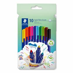 Staedtler 323 C10 stylo-feutre Couleurs assorties 1 pièce[s] 