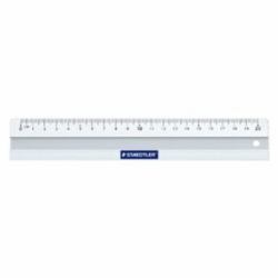 Staedtler Mars 563 Règle de bureau 200 mm Aluminium Blanc 