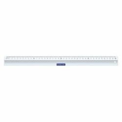 Staedtler Mars 563 Règle de bureau 300 mm Aluminium Blanc 