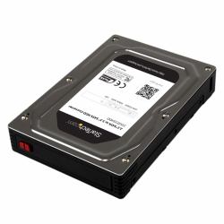 StarTech.com Boîtier Adaptateur en Aluminium pour DD / SSD SATA 2,5" vers 3,5" jusqu'à 12,5 mm 