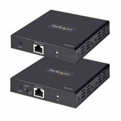StarTech.com Extendeur HDMI 4K sur Câble CAT5/CAT6 - Prolongateur Vidéo 4K 60Hz HDR jusqu'à 70m - Extender HDMI 4K, Câblage HDMI sur Ethernet - Sortie Audio S/PDIF - Kit Émetteur-Récepteur HDMI 