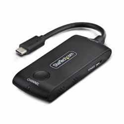 StarTech.com 4KUSBC-WIRELESS-TX extension audio/video Émetteur AV Noir 