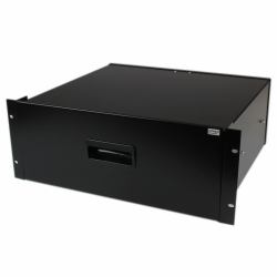 StarTech.com Tiroir de stockage en acier noir 4U pour racks et armoires 48 cm 