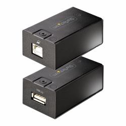 StarTech.com Prolongateur USB 2.0 Jusqu'à 150m sur Câble Ethernet Cat5e/Cat6 - Extender/Extendeur USB 2.0 - Extension USB 2.0 via Ethernet sur Câble LAN avec RJ45 