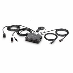StarTech.com C2-D46-UAC-CBL-KVM commutateur écran, clavier et souris Noir 