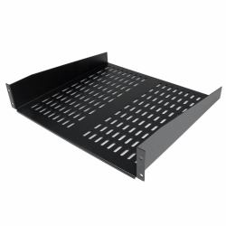 StarTech.com Etagère cantilever ventilée pour rack de serveur universel 2U 16 pouces - Etagère d'armoire serveur fixe - 22 kg 
