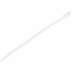 StarTech.com Colliers de Serrage avec Trous de Montage 20 cm - Largeur 4 mm - Diam. de faisceau 52 mm - Résistance 22 kg - Colliers autobloquants en Nylon 66 avec trous de vis - Homologués UL - 100 pcs 