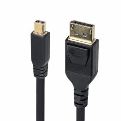 StarTech.com Câble Mini DisplayPort vers DisplayPort 1.4 de 3m - 8K 60Hz/4K 120Hz HBR3 HDR, UHD mDP vers DP 1.4, Câble Écran/Vidéo Ultra HD 