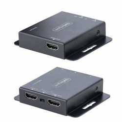 StarTech.com Rallonge HDMI Cat6/Cat5 - Extendeur HDMI/Vidéo 4K30Hz/39m ou 1080p/70m - Prolongateur HDMI sur Ethernet/RJ45 - Extender HDMI avec Kit Émetteur Récepteur - Extension IR - Vidéo Locale 