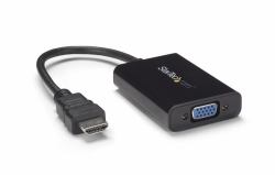 StarTech.com Câble adaptateur / Convertisseur HDMI vers VGA avec audio - Mâle / Femelle - Noir 