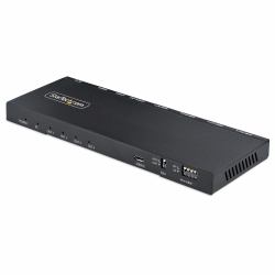StarTech.com Splitter HDMI 4 Ports - Répartiteur HDMI 4K 60Hz avec Scaler Intégré - Répartiteur HDMI 1 Entrée 4 Sorties - Splitter HDMI 1080p PC - Port Optique 3.5mm 