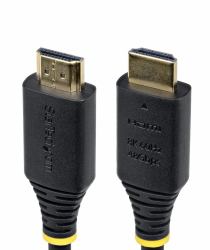StarTech.com Câble HDMI Ultra Haut Débit Certifié de 50cm, 8K 60Hz / 4K 120Hz, Câble HDMI 2.1 avec HDR10+ / eARC, 48 Gbps, Câble HDMI 8K pour Moniteur/Téléviseur/Écran, Gaine TPE Flexible 