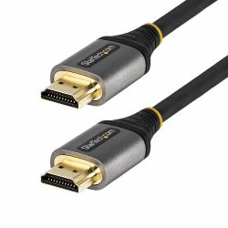 StarTech.com Câble HDMI 2.1 8K de 2 m - Câble HDMI ultra haut débit certifié 48Gbps - 8K 60Hz/4K 120Hz HDR10+ eARC - Câble HDMI Ultra HD 8K - Écran/TV/Affichage - Gaine flexible TPE 