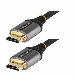 StarTech.com Câble HDMI 2.1 8K de 5 m - Câble HDMI ultra haut débit certifié 48Gbps - 8K 60Hz/4K 120Hz HDR10+ eARC - Câble HDMI Ultra HD 8K - Écran/TV/Affichage - Gaine flexible TPE 