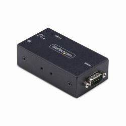 StarTech.com Adaptateur Série vers Ethernet à 1 Port, Serveur de Périphériques Série IP pour Périphériques RS232 Distants, Montage Mural/sur Rail DIN, Boîtier Métallique, Convertisseur Série RJ45 LAN vers DB9, TAA 