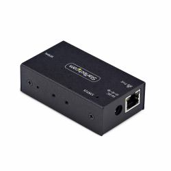 StarTech.com Adaptateur Série vers Ethernet à 1 Port, Serveur de Périphérique Série IP 802.3af PoE pour Périphériques RS232 Distants, Montage Mural/sur Rail DIN, Convertisseur Série RJ45 vers DB9, Conforme TAA 