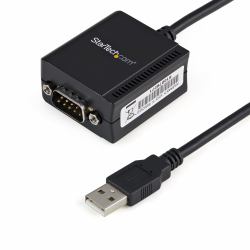 StarTech.com Câble adaptateur de 1,80 m USB vers série DB9 RS232 - Chipset FTDI 