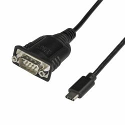 StarTech.com Câble adaptateur USB-C vers série DB9 RS232 avec rétention COM 
