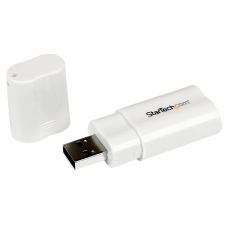 StarTech.com Carte son externe USB vers audio stéréo - Adaptateur audio stéréo 