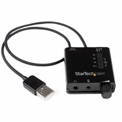 StarTech.com Carte son externe USB avec audio SPDIF numérique - Convertisseur DAC USB audio 