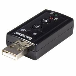 StarTech.com Adaptateur Carte Son USB vers Audio Stéréo avec Contrôle de Volume Externe 