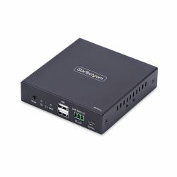 StarTech.com Récepteur HDMI KVM sur Réseau IP pour la Série de Produits IH2006, 4K 60Hz, Sans Pilote, AVoIP, Kit de Montage Inclus, Récepteur Uniquement 