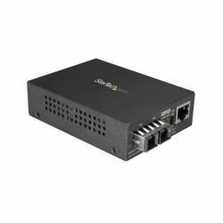 StarTech.com MCMGBSCSM10 convertisseur de support réseau 1000 Mbit/s 1310 nm Monomode Noir 