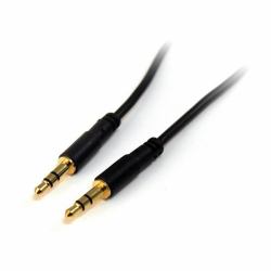 StarTech.com Câble slim audio stéréo de 3,5 mm [M/M] - 1,8 m - Connecteurs plaqués en or 