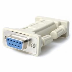 StarTech.com Adaptateur null modem DB9 série RS232 - F/F 