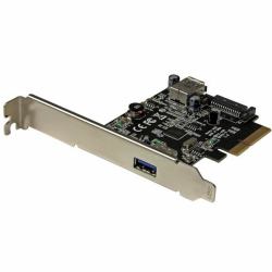 StarTech.com Carte contrôleur PCI Express à 2 ports USB 3.1 [10 Gb/s] - 1 externe 1 interne - USB-A 