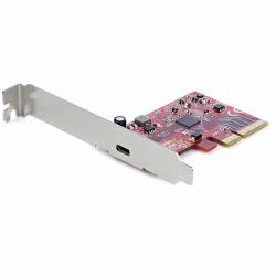StarTech.com Carte PCIe 1 port USB 3.2 Gen 2x2 - Carte Contrôleur USB-C SuperSpeed 20Gbps PCI Express 3.0 x 4 - Carte Adaptateur PCIe USB Type-C Additionnelle - Carte extension - Windows & Linux 
