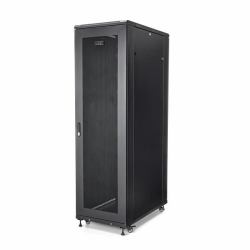 StarTech.com Rack Serveur 42U à 4 Montants, Rack de Données 19" pour le Montage d'Équipements Audiovisuels/IT et d'Ordinateur, Armoire Serveur à Roulettes, Stockage Réseau Industriel de Grande Taille 