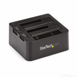 StarTech.com Station d'accueil USB 3.1 [10 Gb/s] pour 2 disques durs SATA de 2,5 / 3,5 pouces 