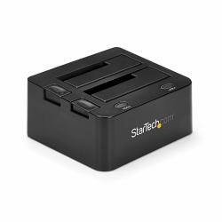 StarTech.com Station d'accueil USB 3.0 pour 2 disques durs SATA III de 2,5 ou 3,5 - Dock HDD / SSD avec UASP 