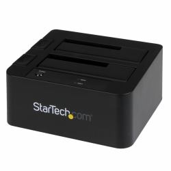 StarTech.com Station d'accueil USB 3.0 / eSATA pour 2 disques durs SATA III de 2,5 / 3,5 - Dock HDD / SSD avec UASP 