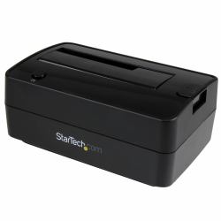 StarTech.com Station d'Accueil pour Disque Dur à 1 Baie USB 3.1 / eSATA vers SATA, Dock pour Disque Dur USB 3.1 [10 Gbps], Station d'Accueil pour Disque Dur Externe 2.5/3.5" SATA III, Chargement par le Haut 