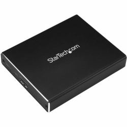 StarTech.com Boîtier USB 3.1 [10 Gb/s] dual slot pour SSD M.2 SATA avec RAID 
