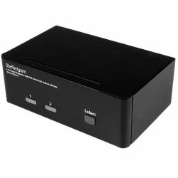 StarTech.com Switch KVM DisplayPort double affichage à 2 ports - 4K 60 Hz 