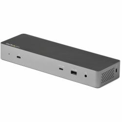 StarTech.com Dock Thunderbolt 3 Compatible Hôte USB-C - Écrans Double 4K 60Hz DisplayPort 1.4 ou Double HDMI - Simple 8K - Station d'Acceuil TB3/USB-C - 96W PD, 5xUSB - 10Gbps 