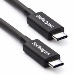 StarTech.com Câble Thunderbolt 3 [20 Gb/s] USB-C de 2 m - Compatible Thunderbolt, USB et DisplayPort - M/M 