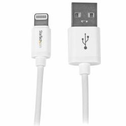 StarTech.com Câble Apple Lightning vers USB pour iPhone, iPod, iPad - 1 m Blanc 