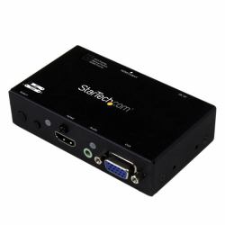 StarTech.com Switch 2x1 HDMI et VGA vers HDMI avec convertisseur VGA vers HDMI et commutation prioritaire - 1080p 